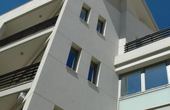 Vratsa sandblasted, building facade